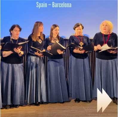 We Are Singing Singing Barcelona