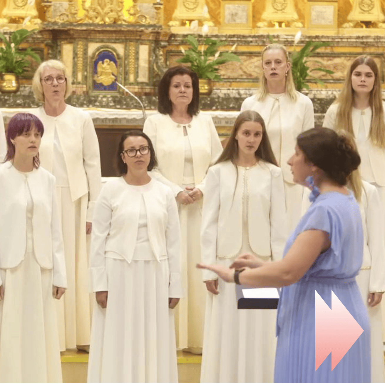 Choral festival in Italy