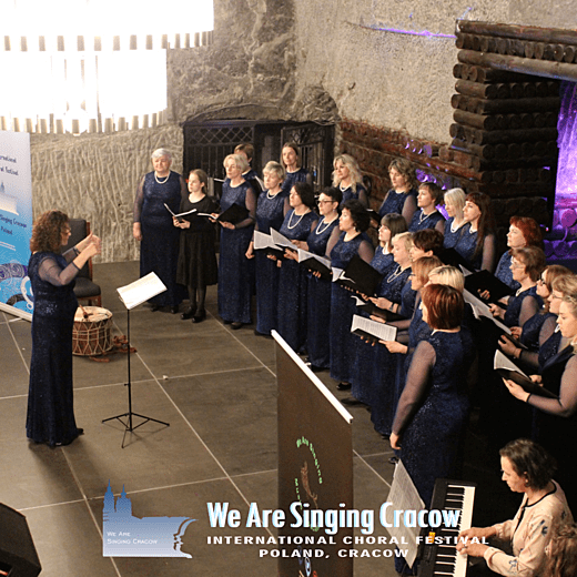 Choir Gynia at the Wieliczka Salt Mine