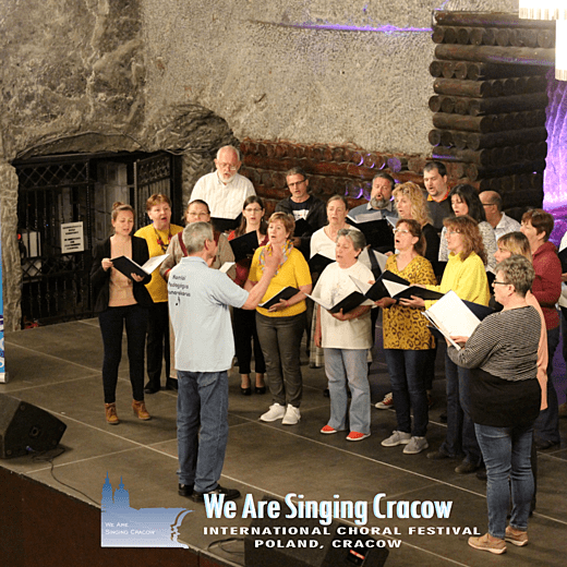 Teachers' Chamber Choir of Komló at the Wieliczka Salt Mine