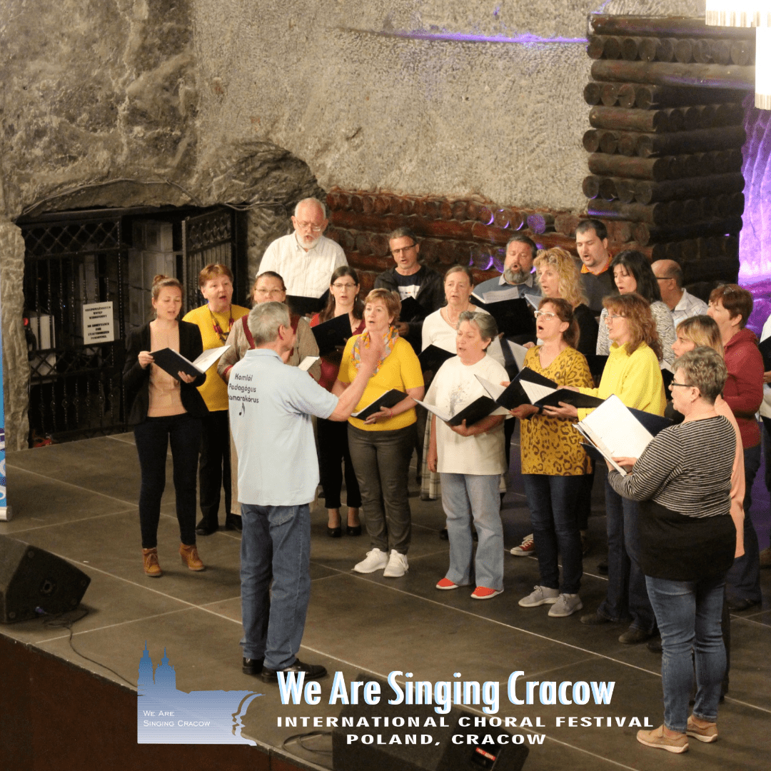 Teachers' Chamber Choir of Komló at the Wieliczka Salt Mine
