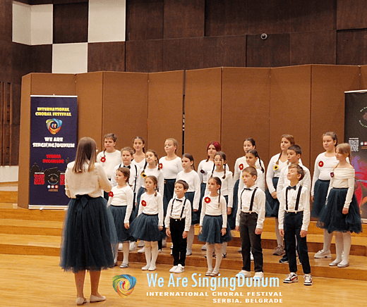 Belgrade children choir