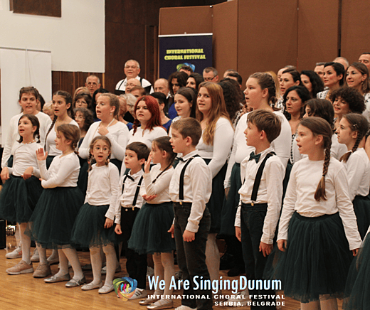 Belgrade children choir