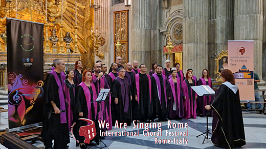 VOCA Choir from Birkirkara, Malta with the Conductor: Nathalie Camilleri