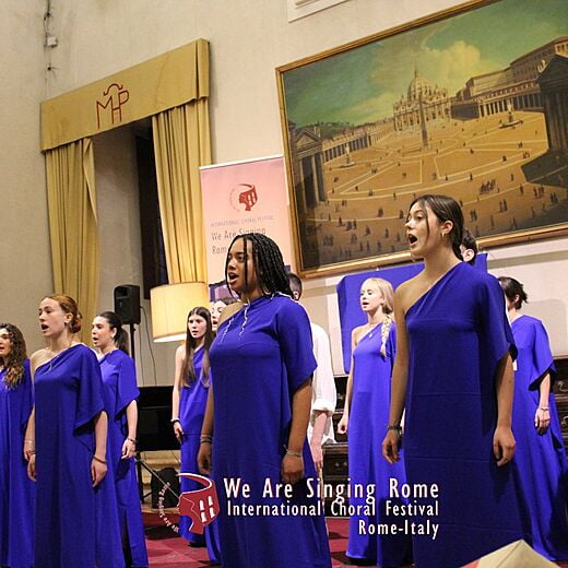 VOCES BLANCAS DEL NALÓN YOUTH CHOIR from Langreo, Spain with the Conductors: Sofía Nevado Domínguez & Hanna Rubio del Canto