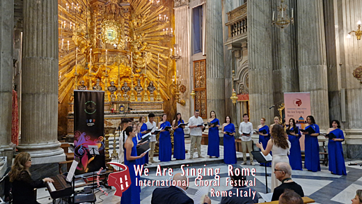 VOCES BLANCAS DEL NALÓN YOUTH CHOIR from Langreo, Spain with the Conductors: Sofía Nevado Domínguez & Hanna Rubio del Canto